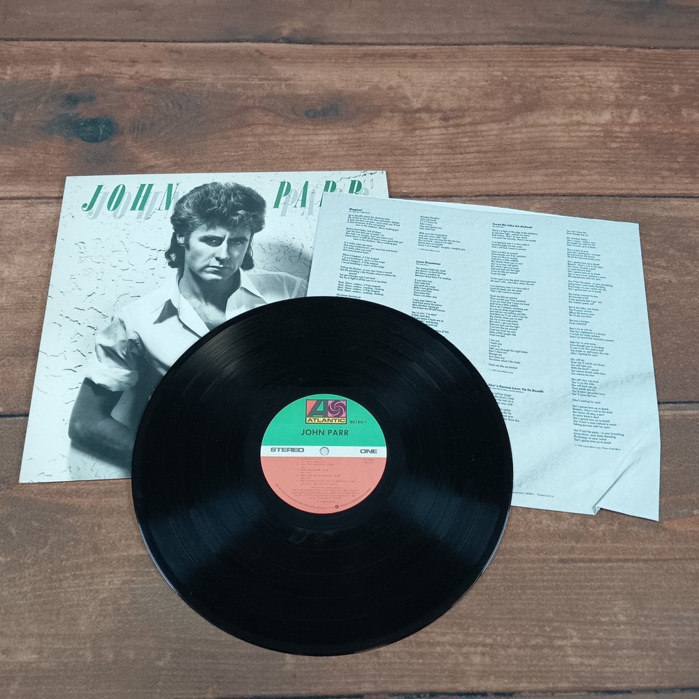 John Parr S T Vinyl Record Atlantic Records 1984